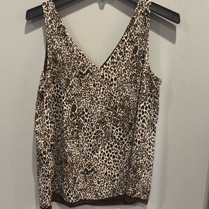 New Lilly Pulitzer cheetah print tank top